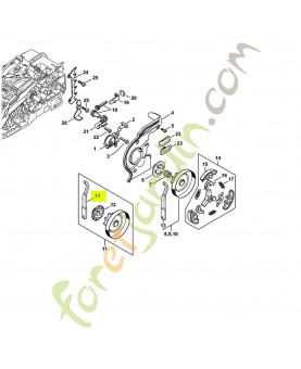 Reglette de butee 0000-893-5905- Pièce détachée Stihl / Vicking