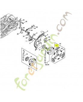 Masselotte 1137-162-0800. Pièce de rechange Sithl / Vicking