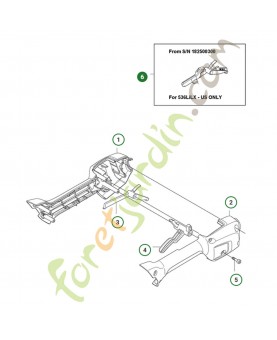 Gachette de sécurité 589274001- Pièce de détachée Husqvarna
