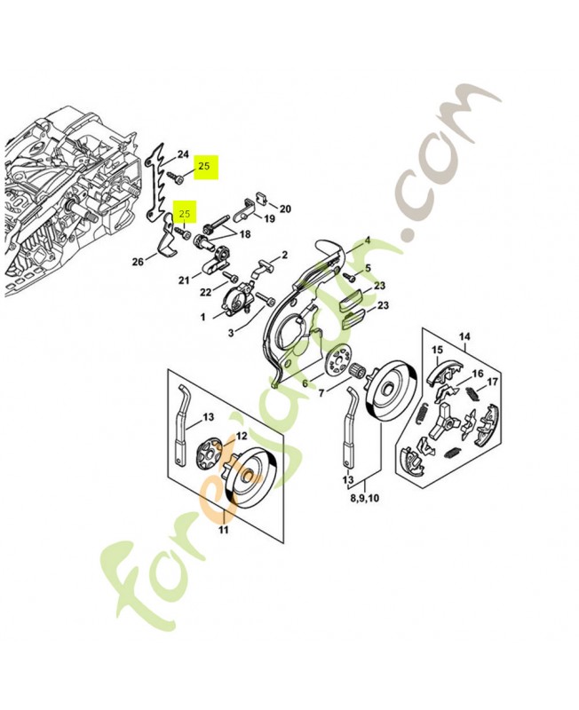 Vis cylindrique is-p5x16 9074-477-4130. Pièce de rechange Sithl