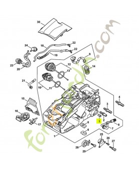 Soupape 1128-640-9100. Pièce détachée Stihl / Vicking