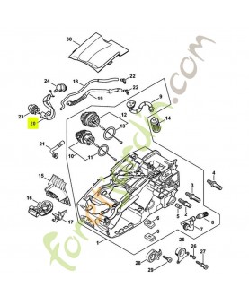 Tuyau essence 1137-358-7702. Pièce détachée Stihl / Vicking