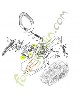Faisceau de câbles 1137-440-3009- Pièce détachée Stihl / Vicking