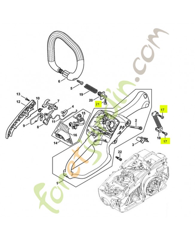 Vis cylindrique is-p5x16 9074-477-4130. Pièce de rechange Sithl