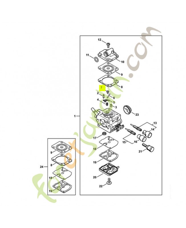 Vis 0000-122-7101 - Pièce de détachée Sithl Vis 0000-122-7101 - Pièce de détachée Sithl
