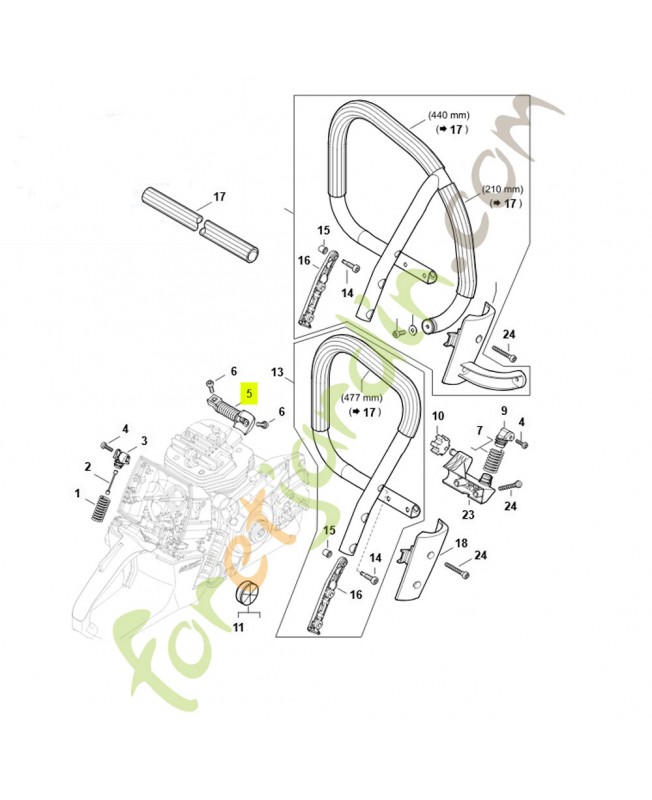 Ressort av 1144-790-8301 - Pièce détachée Stihl Ressort av 1144-790-8301 - Pièce détachée Stihl
