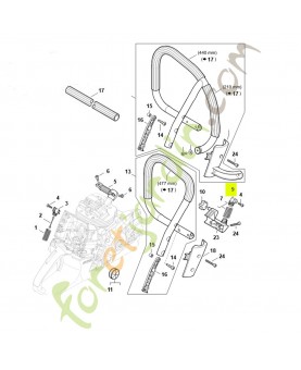 Bouchon de palier av 1144-792-2906- Pièce détachée Stihl / Vicking