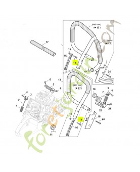 Vis a embase Stihl ref. 1141-791-6100