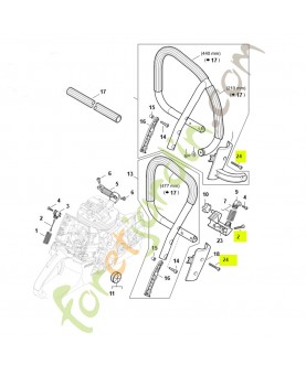 Vis cylind. is-p 6x40 9074-478-4705- Pièce de détachée Sithl / Vicking