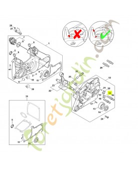 Boulon 1121-162-5205 - Pièce de détachée Sithl