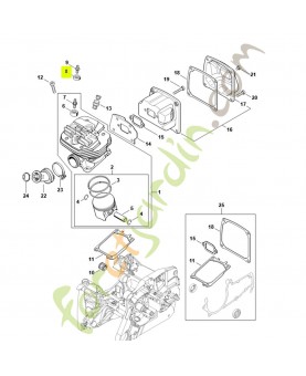 Douille 1135-028-1002- Pièce détachée Stihl / Vicking