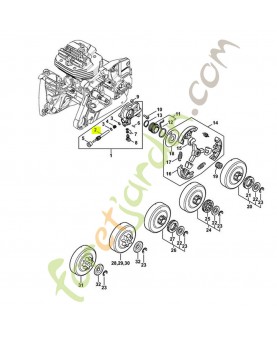 Piston de pompe 1144-647-0600 - Pièce de détachée Sithl / Vicking