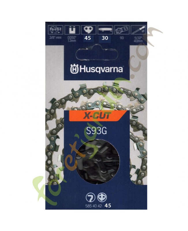 Chaine 30 cm Husqvarna 585404245 Chaine 30 cm Husqvarna 585404245