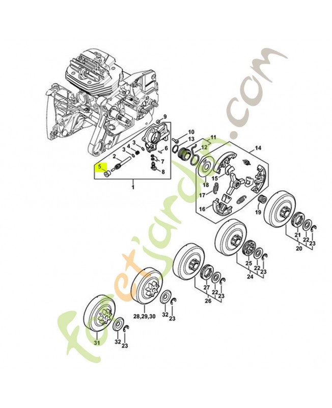 Coussinet 1144-641-9400. Pièce de rechange Sithl / Vicking Coussinet 1144-641-9400. Pièce de rechange Sithl / Vicking