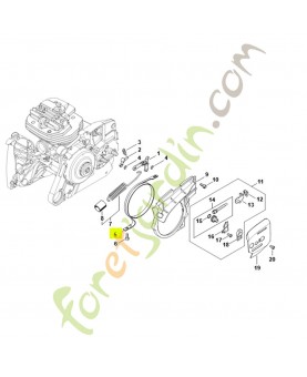 Collier de frein 1144-160-5400- Pièce détachée Stihl / Vicking