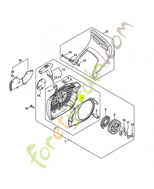 Segment 1144-084-7800- Pièce détachée Stihl Segment 1144-084-7800- Pièce détachée Stihl