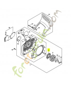Ressort de rappel 1135-190-0600 Stihl