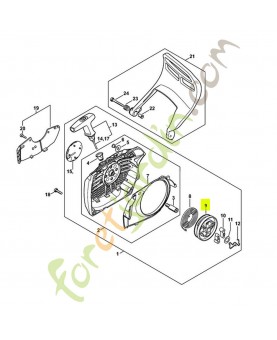 Poulie de lancement 1122-195-0400 Stihl