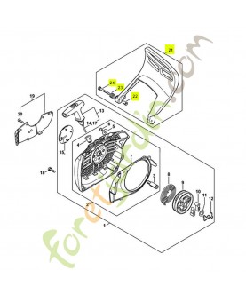 Protege main ms 661 1144-790-9100- Pièce détachée Stihl / Vicking