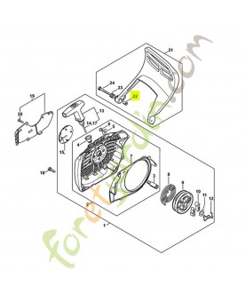 Douille 1124-792-5500. Pièce détachée Stihl / Vicking