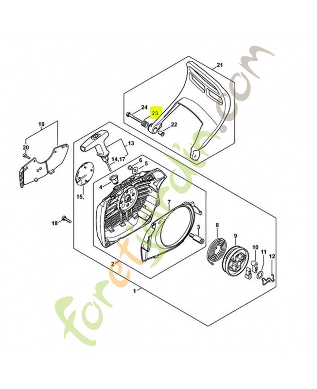 Douille 1124-792-5505. Pièce détachée Stihl / Vicking Douille 1124-792-5505. Pièce détachée Stihl / Vicking