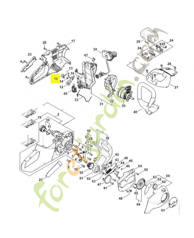 Bouton d'arrêt Bouton d'arrêt
