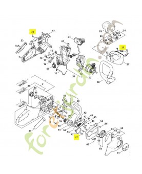 Vis parker is p6 x 19 Stihl ref. 9074-478-4425