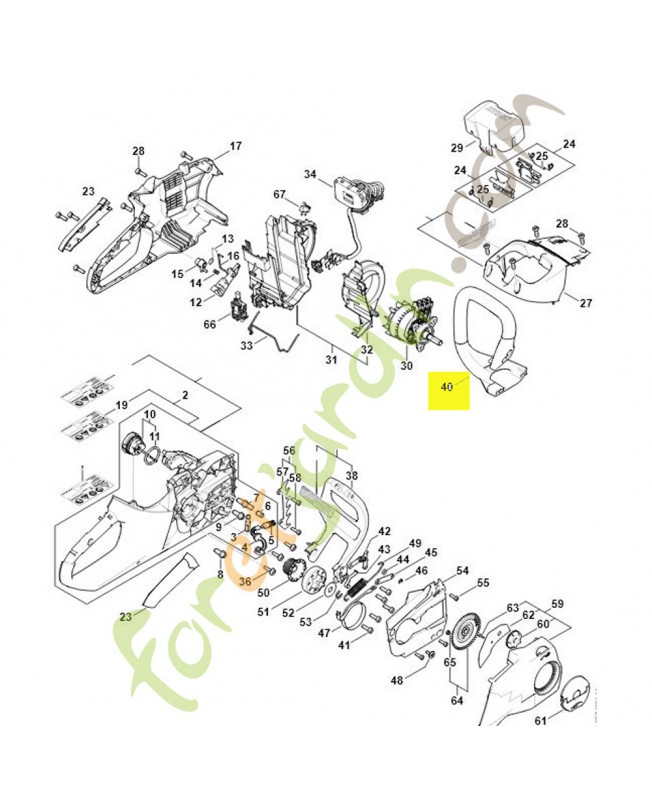 Poignée tubulaire Poignée tubulaire