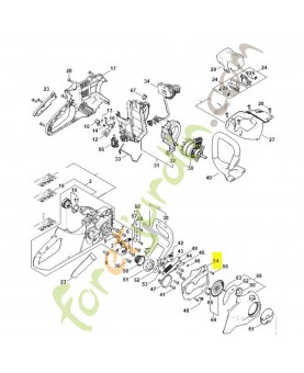 Couvercle Stihl ref. 1251-021-1101