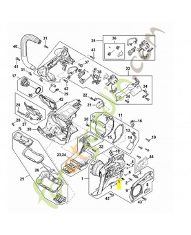 Boulon stihl réf.1120-162-5200