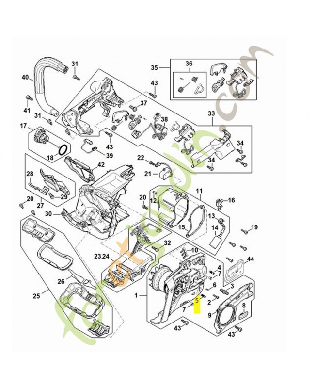 Boulon stihl réf.1120-162-5200