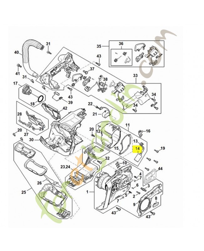 Crépine d'aspiration