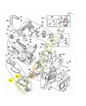 Plaque porte-contact