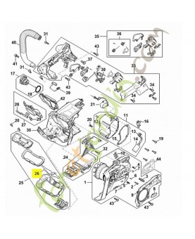 Ressort stihl réf. MA01-791-3100