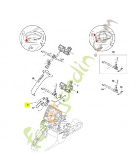 Ressort coude 1117-182-4500- Pièce détachée Stihl