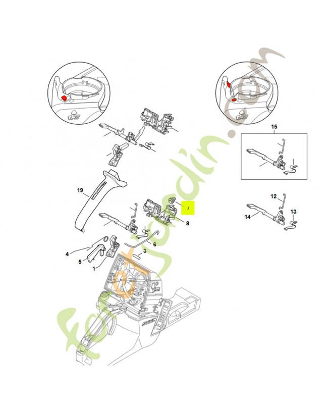 Douille 1144-182-0700- Pièce de détachée Sithl / Vicking