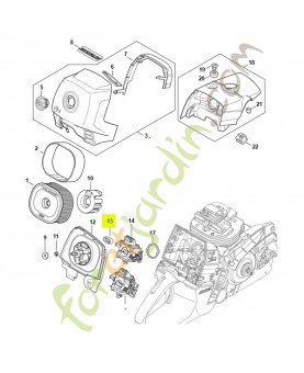 Manchon 1124-121-9100- Pièce de détachée Sithl / Vicking