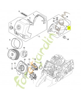 Capuchon 1121-084-7100 - Pièce de détachée Sithl / Vicking