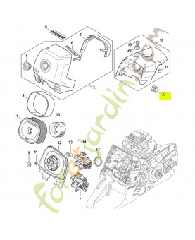 Douille 1135-028-1001 - Pièce de détachée Sithl / Vicking