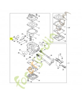 Vis cylindrique   m3x3.5 9079-319-0280 - Pièce de détachée Sithl / Vicking