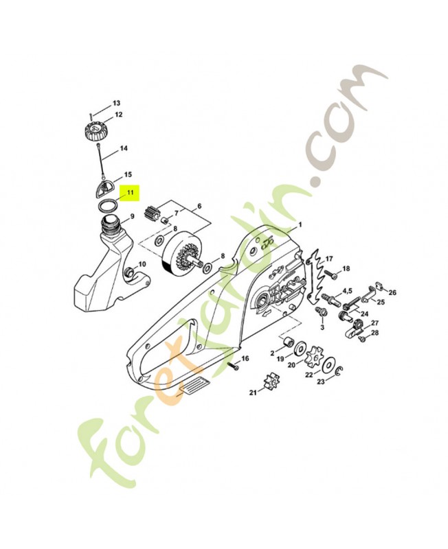 Anneau de joint 0000-359-1200 - Pièce de détachée Sithl