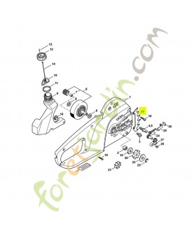 Griffe 1123-664-0501- Pièce détachée Stihl