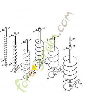 Porte-lame pour d 120 4404-680-3053- Pièce détachée Stihl / Vicking