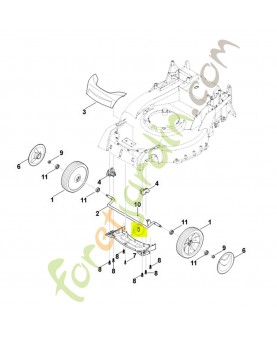 Recouvrement 6374-706-0720 - Pièce détachée Stihl