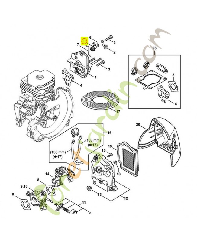 Levier 4148-182-2800 - Pièce de détachée Sithl / Vicking Levier 4148-182-2800 - Pièce de détachée Sithl / Vicking
