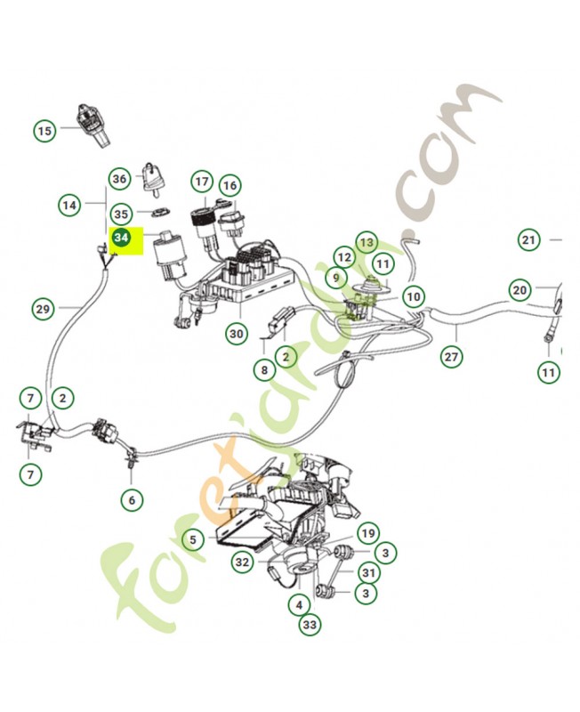 Interrupteur 578261701 - Pièce de détachée Husqvarna Interrupteur 578261701 - Pièce de détachée Husqvarna