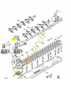 Cloche embrayage 4242-160-2900- Pièce de détachée Sithl / Vicking