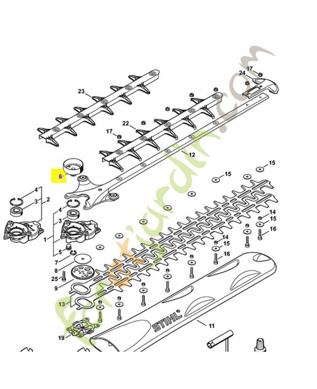 Cloche embrayage 4242-160-2900- Pièce de détachée Sithl / Vicking