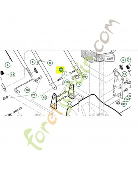 Boulon 586212501- Pièce de détachée Husqvarna