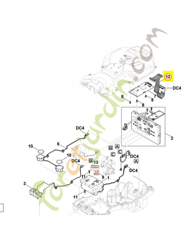 Câble 6305-440-0301- Pièce détachée Stihl / Vicking